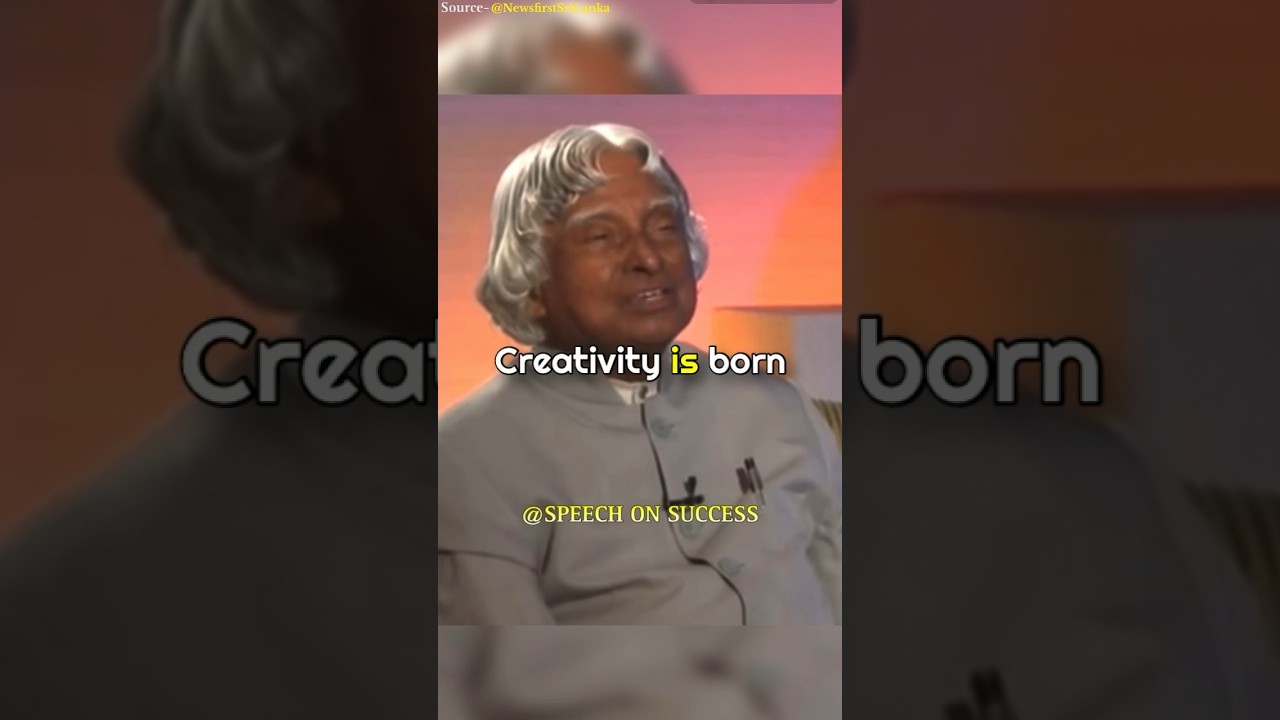 Unlocking Creativity | APJ Abdul Kalam✨