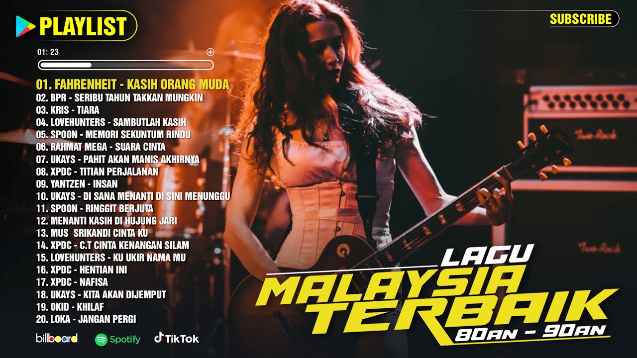 Lagu Rock Kapak 90-an Malaysia 🎸