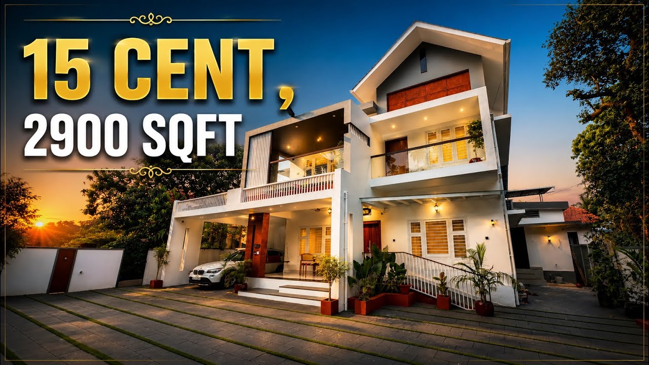 Kerala Dual-Story Home Tour 🏠 | Malayali Home Design