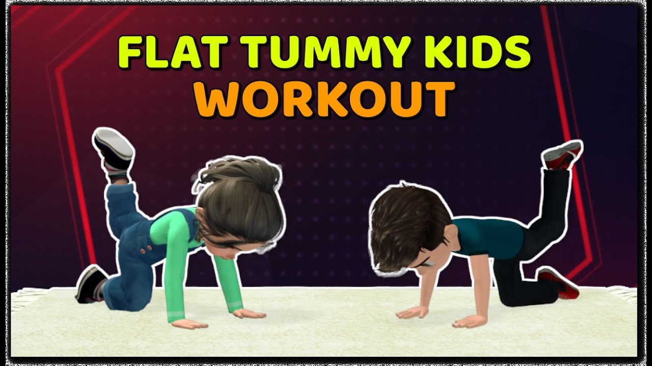 Quick 11-Minute Kids' Workout for a Flat Tummy πͺ
