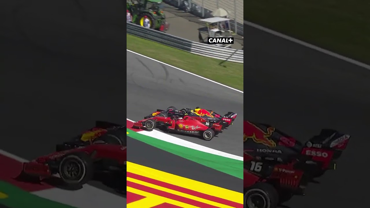 Leclerc vs Verstappen 🔥 #f1 #austriangp