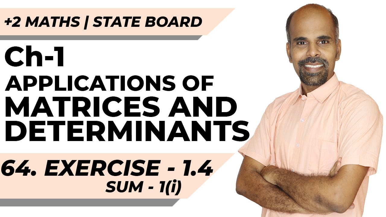 Class 12: Applications of Matrices & Determinants 📊