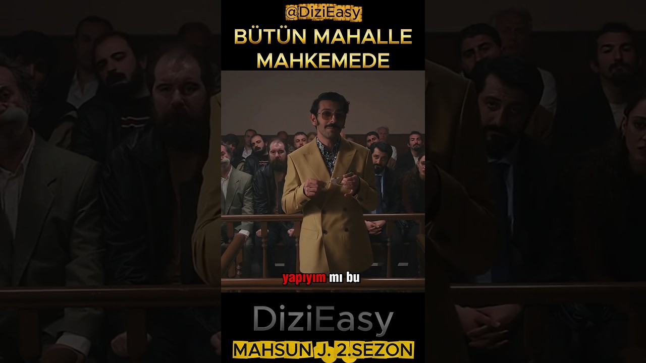 Bütün Mahalle Mahkemede! | Mahsun J. 2. Sezon 13. Bölüm #shorts