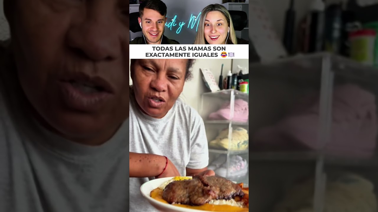 Madre que regaña y consiente a su hijo ❤️