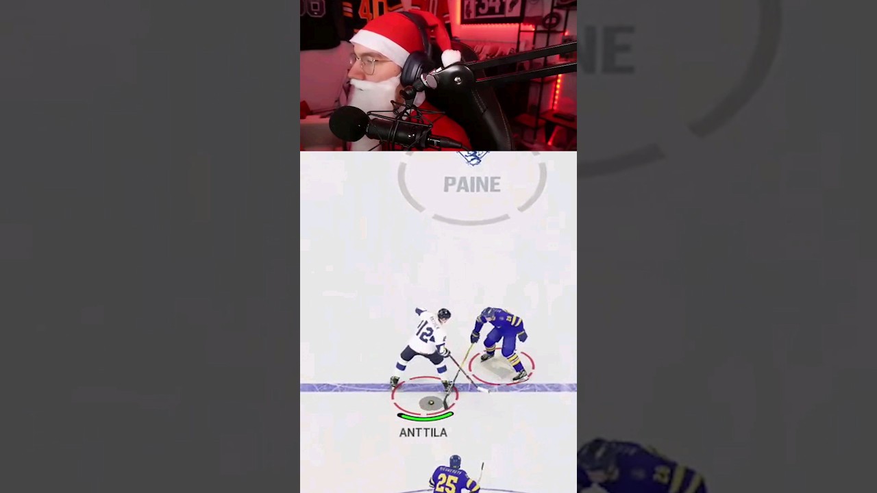 NHL 24 Featuring Marko Anttila and Santa Claus 🎅