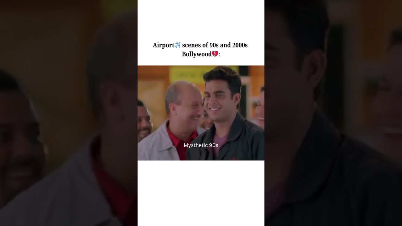 Iconic Bollywood Airport Scenes ✈️