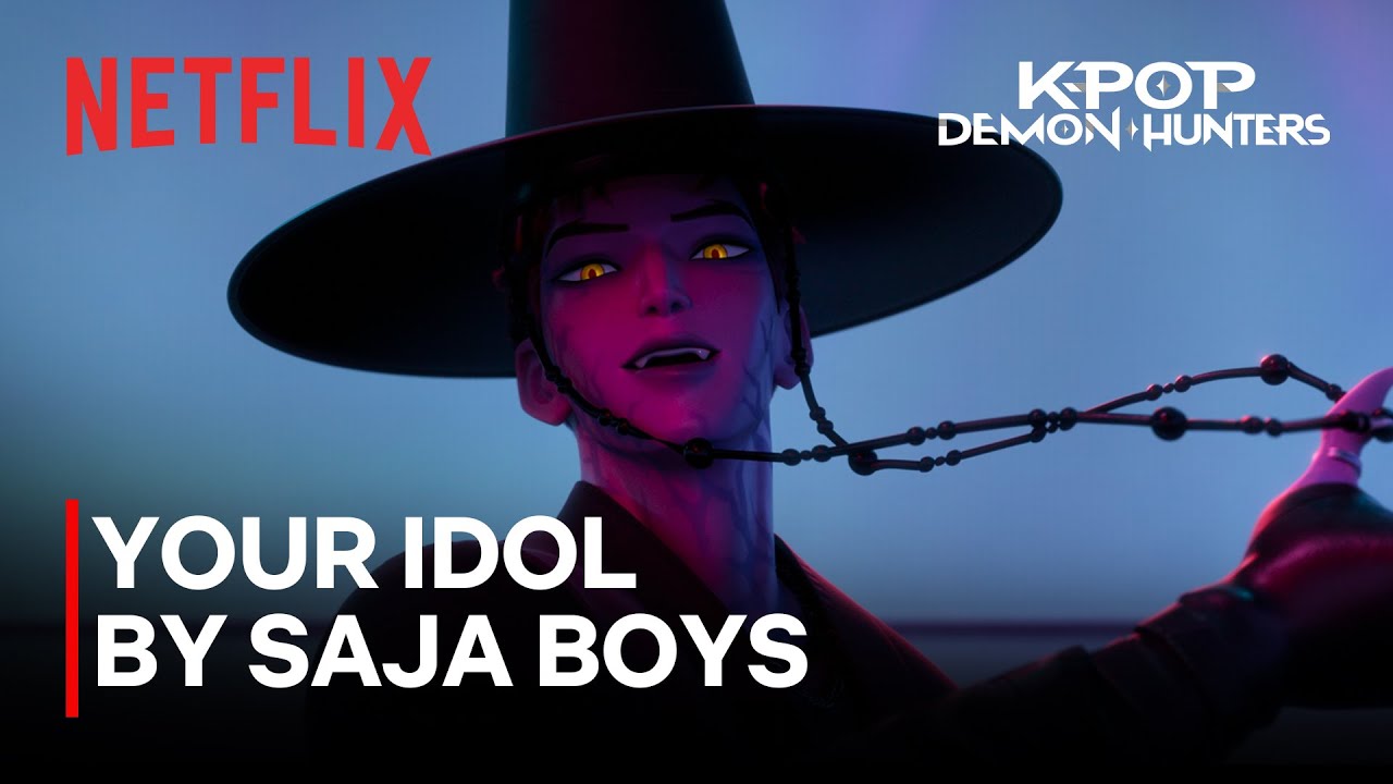 Saja Boys Shine in 'Your Idol' Performance | KPop Demon Hunters on Netflix 🎤
