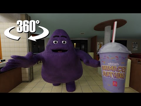 Experience The Grimace Shake in 360/VR 🌙