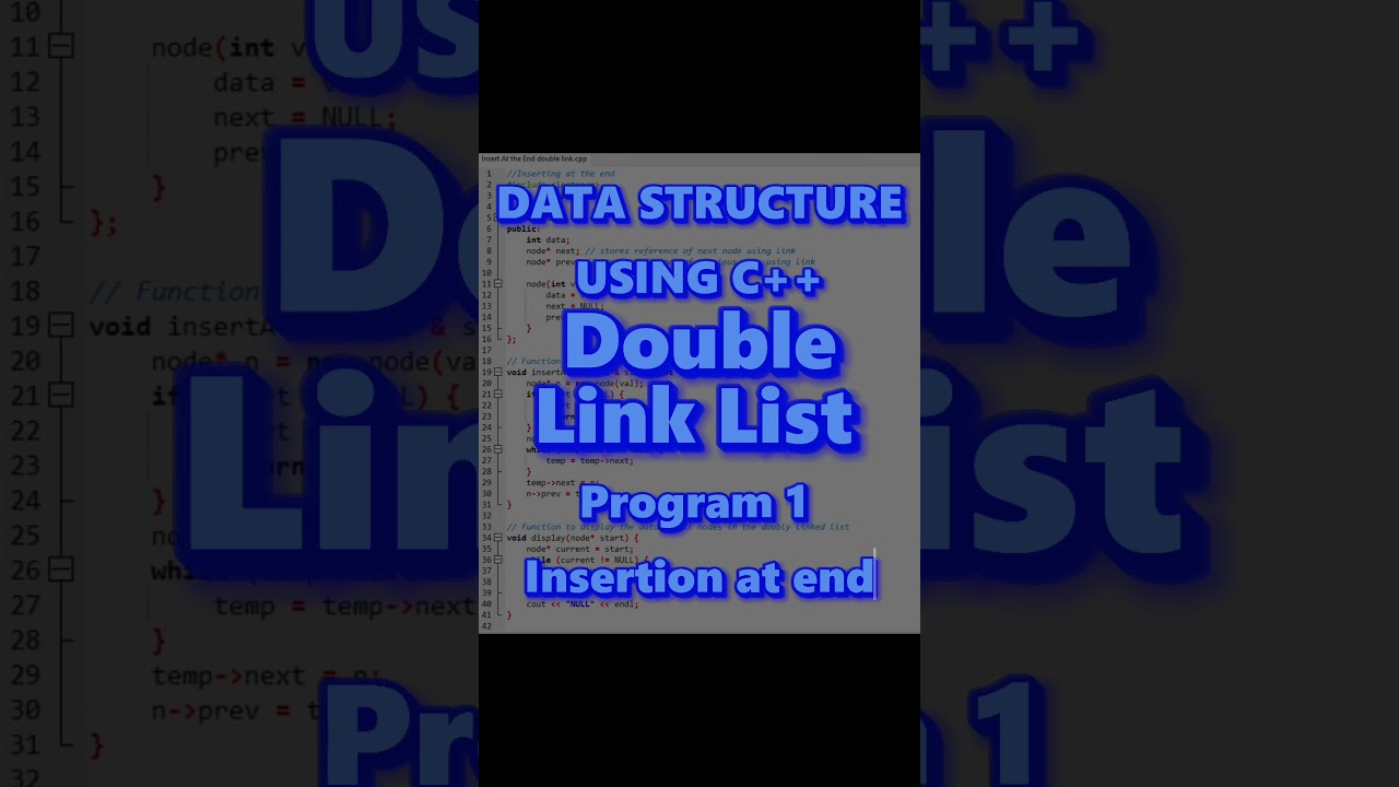 Master Inserting at the End of a Double Linked List in C++ 🔧