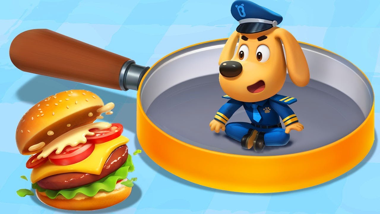Food Delivery Safety Tips for Kids 🚓 | Fun Police & Sheriff Cartoons