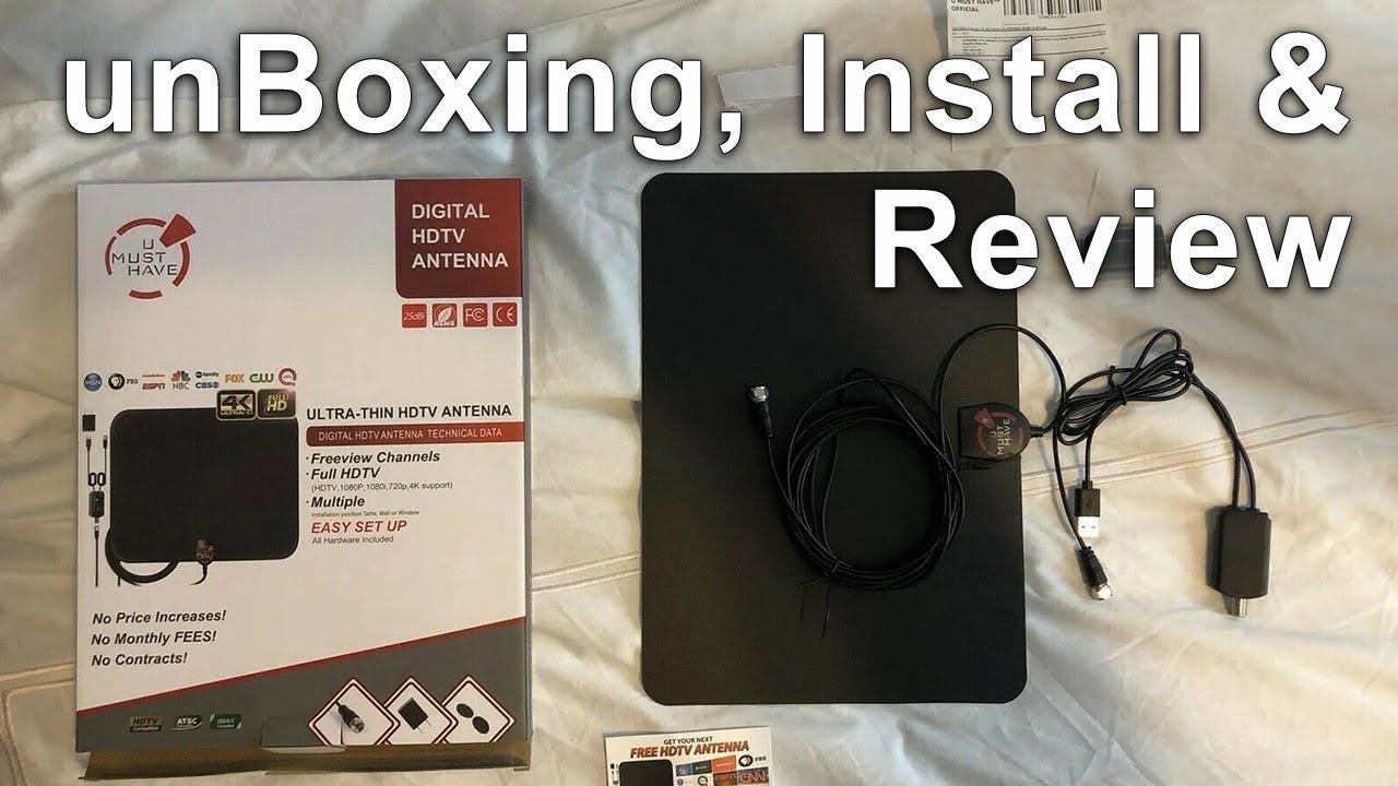 HDTV Digital Antenna: Unbox, Install & Review πΊ