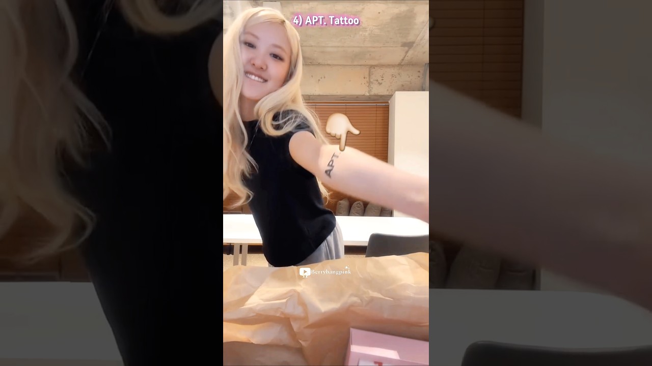 Rosé Unboxes Her APT. ROSIE Merch 💗