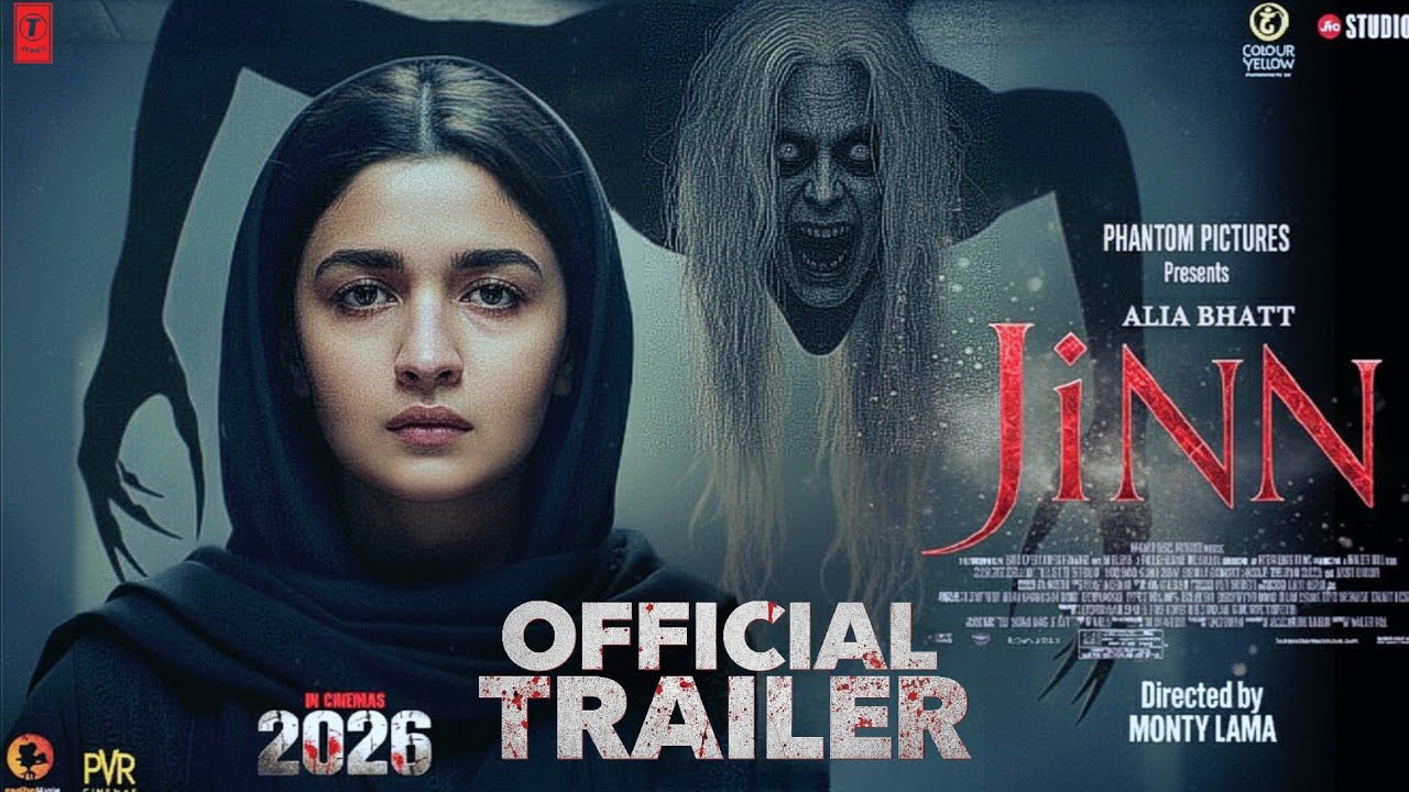 JINN Official Trailer | Alia Bhatt's Exciting New Movie (2025) 🎬