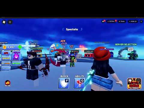 kingverse playes blade ball