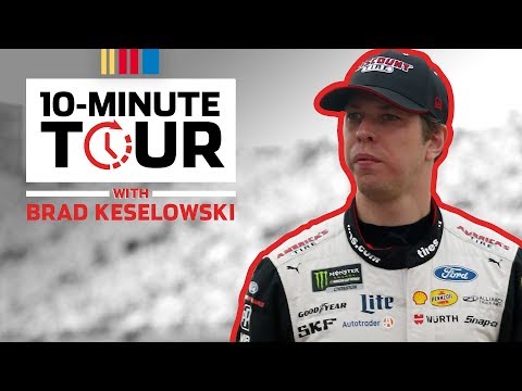 Brad Keselowski makes a PB&J sandwich in the hauler: 10-Minute Tour