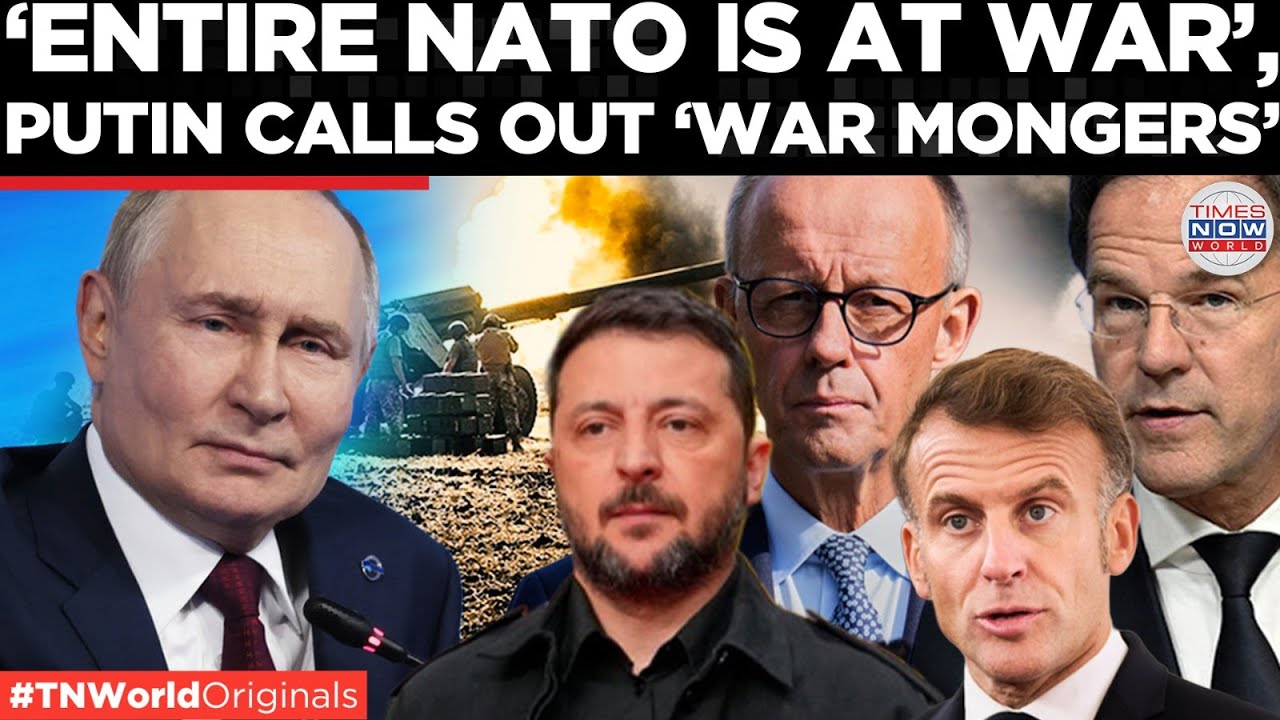 Russia Declares NATO at War: Putin's Official Statement 🇷🇺