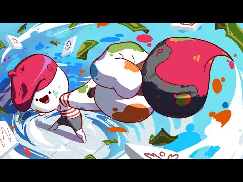 Ma galerie d'art est remplie de ✨ 𝒸𝓇𝑜𝓉𝓉𝑒𝓈 ✨ (art shop simulator)