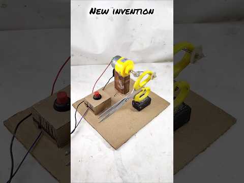 "Paper Cutting Machine with DC Motor – Full Mechanism & Demo!"