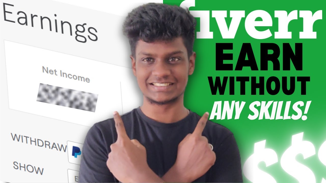 Earn $$$ on Fiverr Without Skills 💸