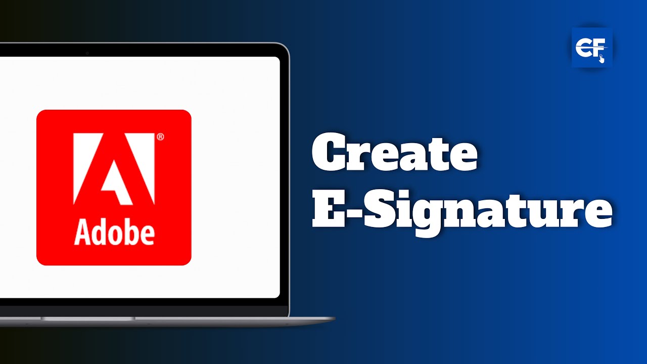 Create an E-Signature in Adobe Acrobat ✍️