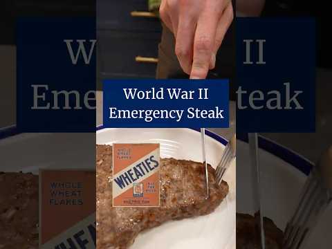 Emergency Steak from World War 2