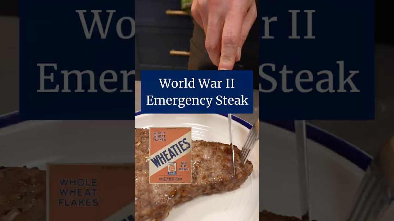 Emergency Steak from World War II