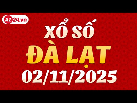 Xổ số Đà Lạt ngày 2 tháng 11 - XSDL 2/11/2025 - SXDL - XSLD - XSDLAT - KQXSDL hôm nay #xsdl