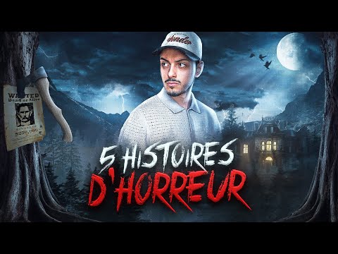 5 HISTOIRES TERRIFIANTES. Prenez un plaid, éteignez la lumière. (-16)