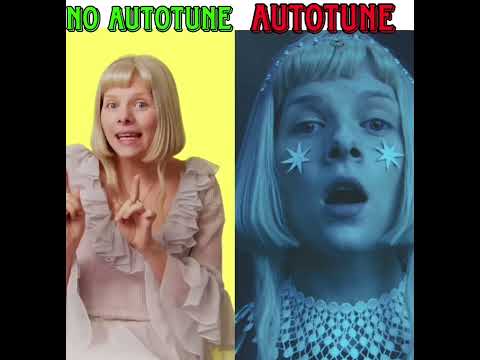 Aurora cure for me || Autotune vs no Autotune