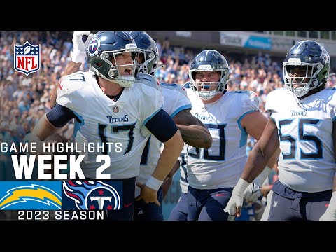 Los Angeles Chargers vs. Tennessee Titans | 2023 Week 2 Game Highlights