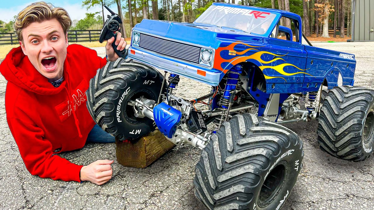 Unboxing the World's Largest RC Monster Truck! 🚚