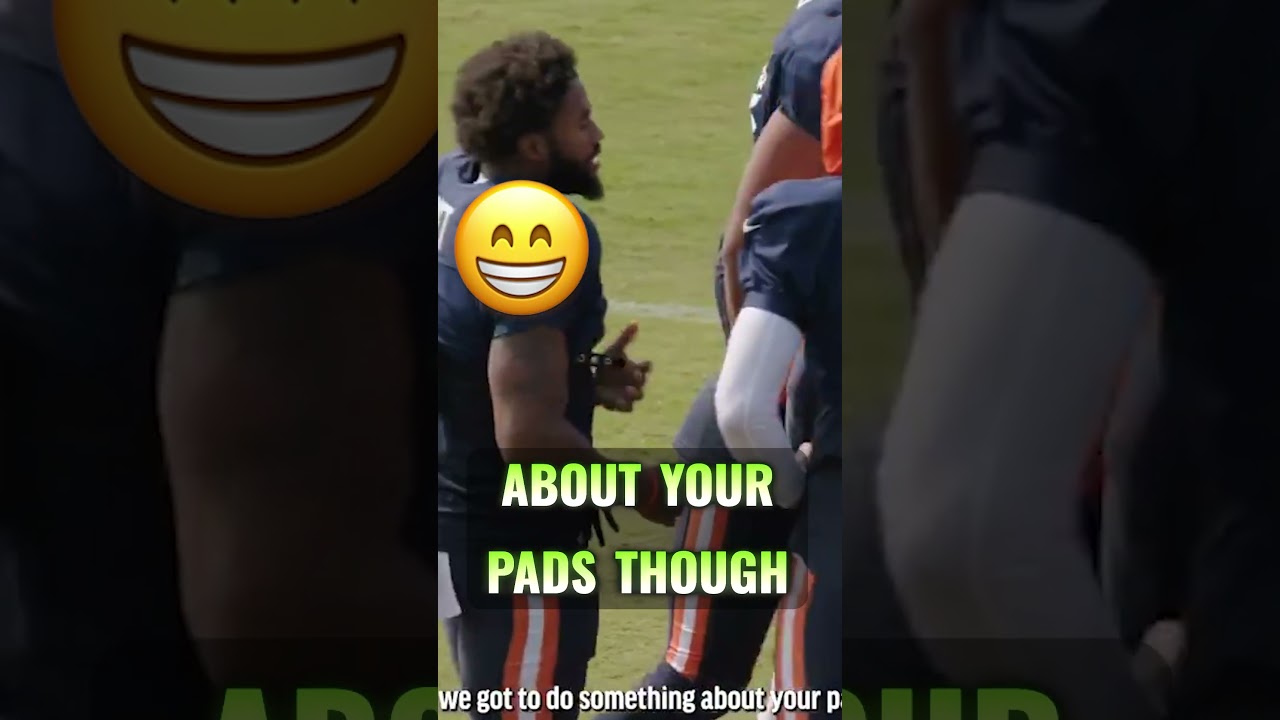DJ Moore & D'Andre Swift's Funny Bears Camp Mishap 😂