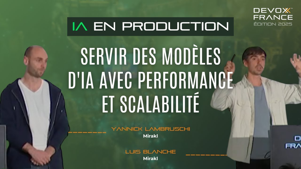 IA en Production : Modèles performants et évolutifs