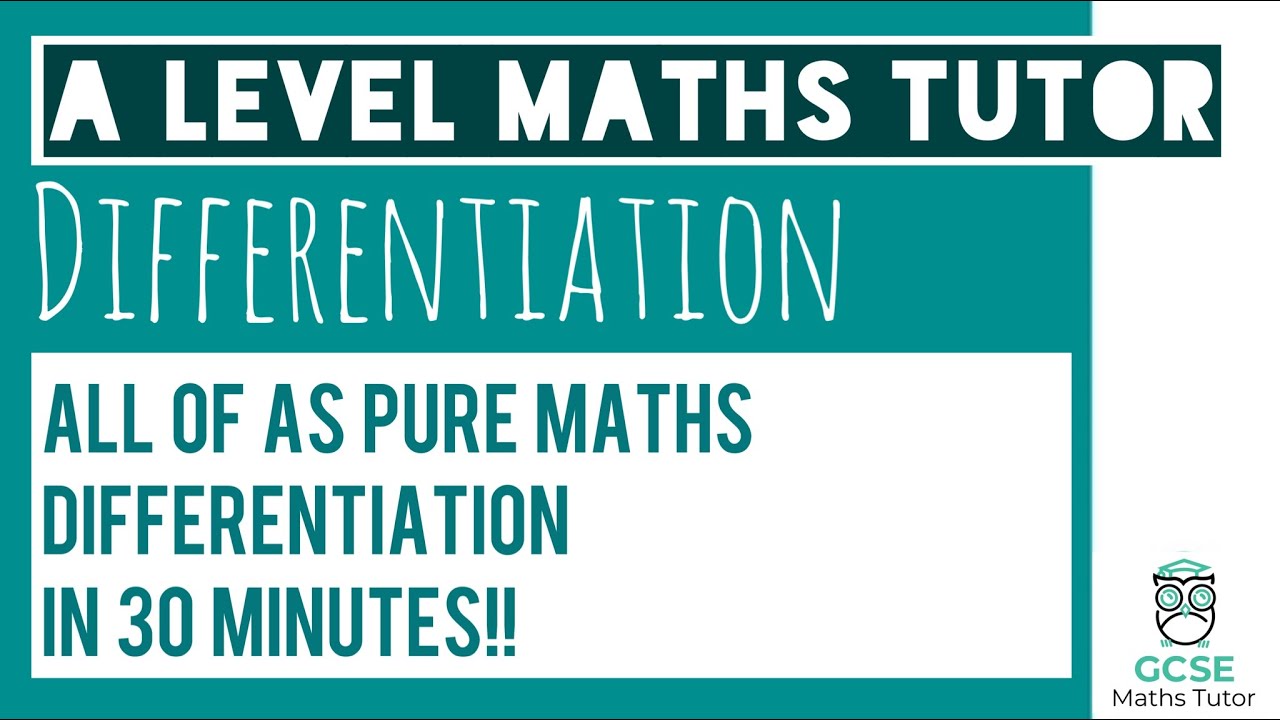 Master Differentiation in Just 30 Minutes! | A Level Pure Maths Chapter 12 π