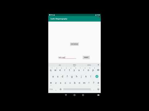 Audio Steganography - ece420 Final Project