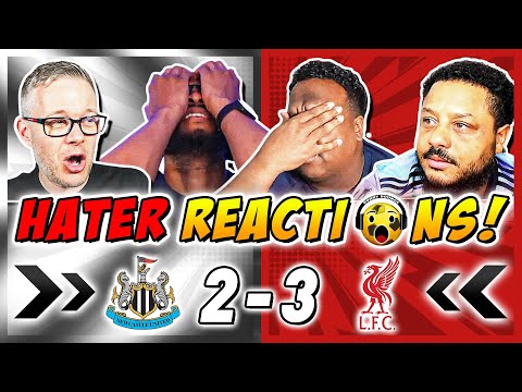 LIVERPOOL RIVALS & HATERS DEVASTATED 😫 REACTION TO NEWCASTLE 2-3 LIVERPOOL | PREMIER LEAGUE