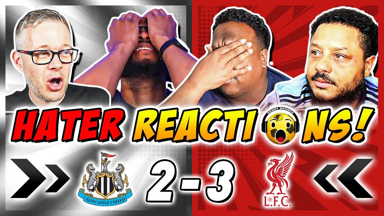 Liverpool Fans Celebrate Thrilling 3-2 Win Over Newcastle ⚽ | Premier League Reaction