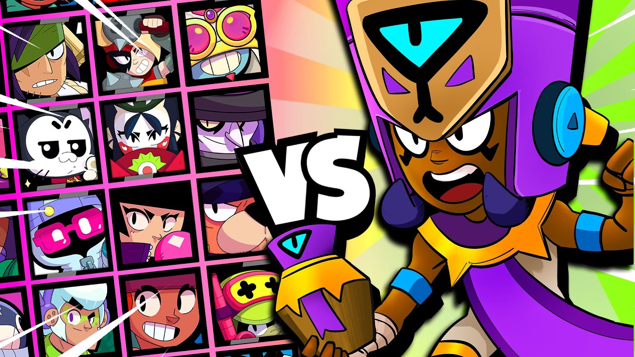 Najia 1v1 vs EVERY Brawler | Undercover Controller