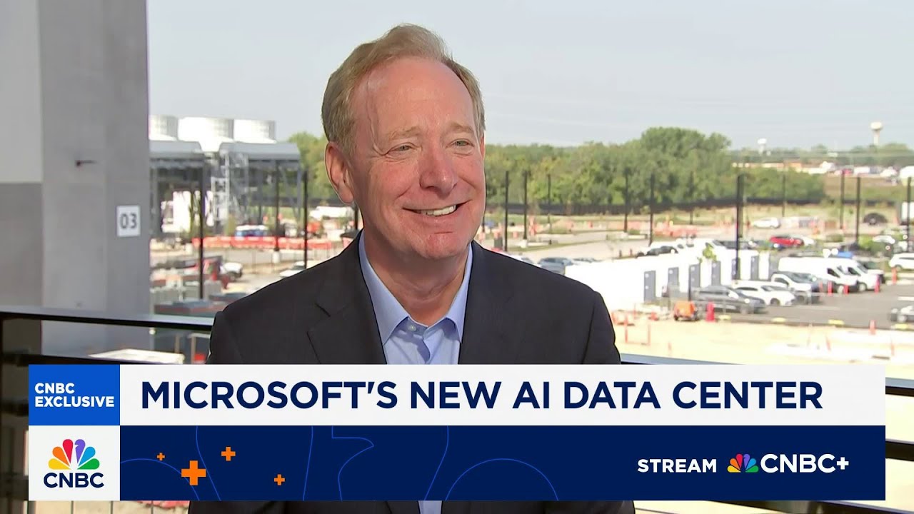 Microsoft President on New AI Data Center 🚀