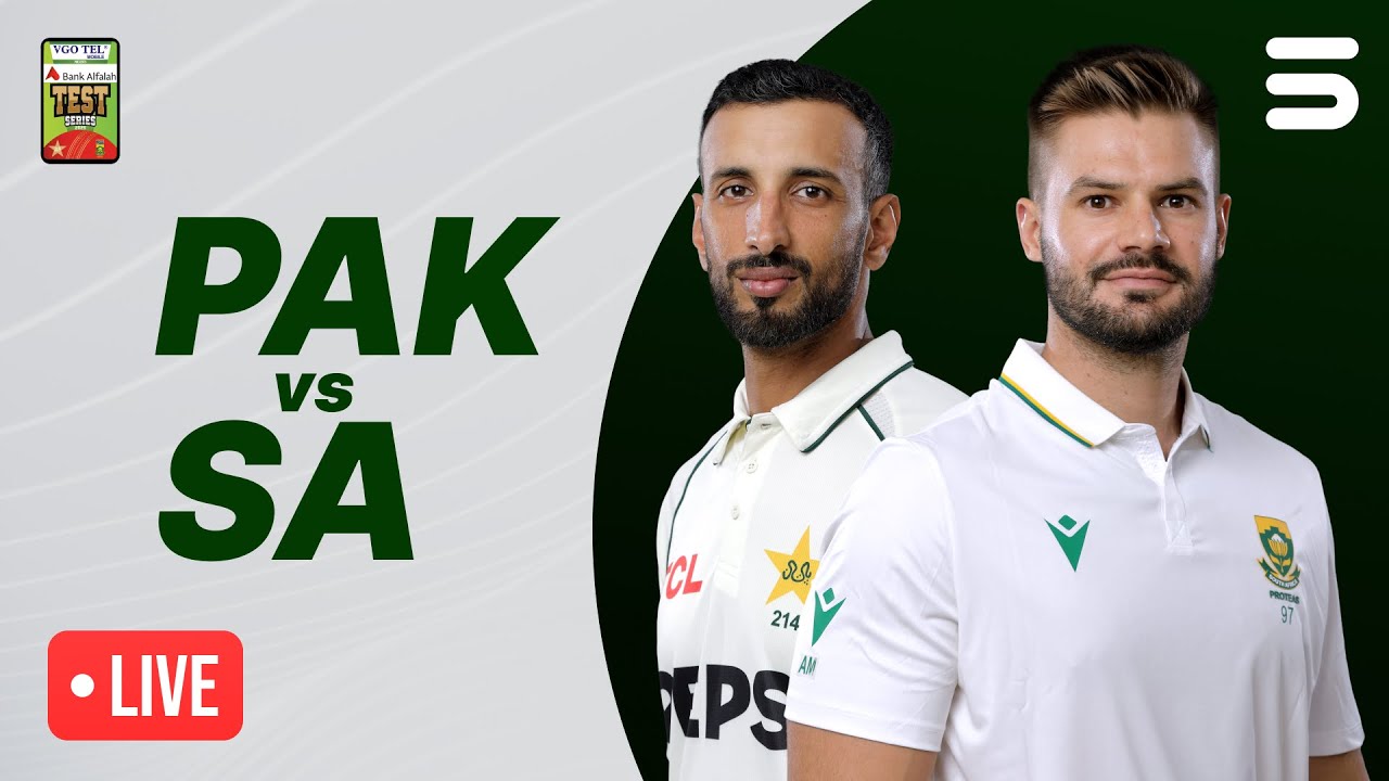 Pakistan vs South Africa Test Series 2025 | 2nd Test Day 3 Live Update π