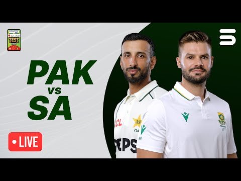 Live | Pakistan vs South Africa Test Series 2025 | 2nd Test Day 3 | PCB | M3U1U