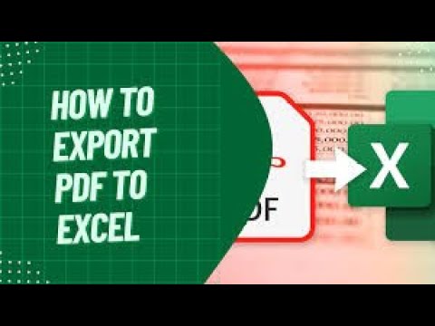 Convert Voter List PDF to Excel Easily π