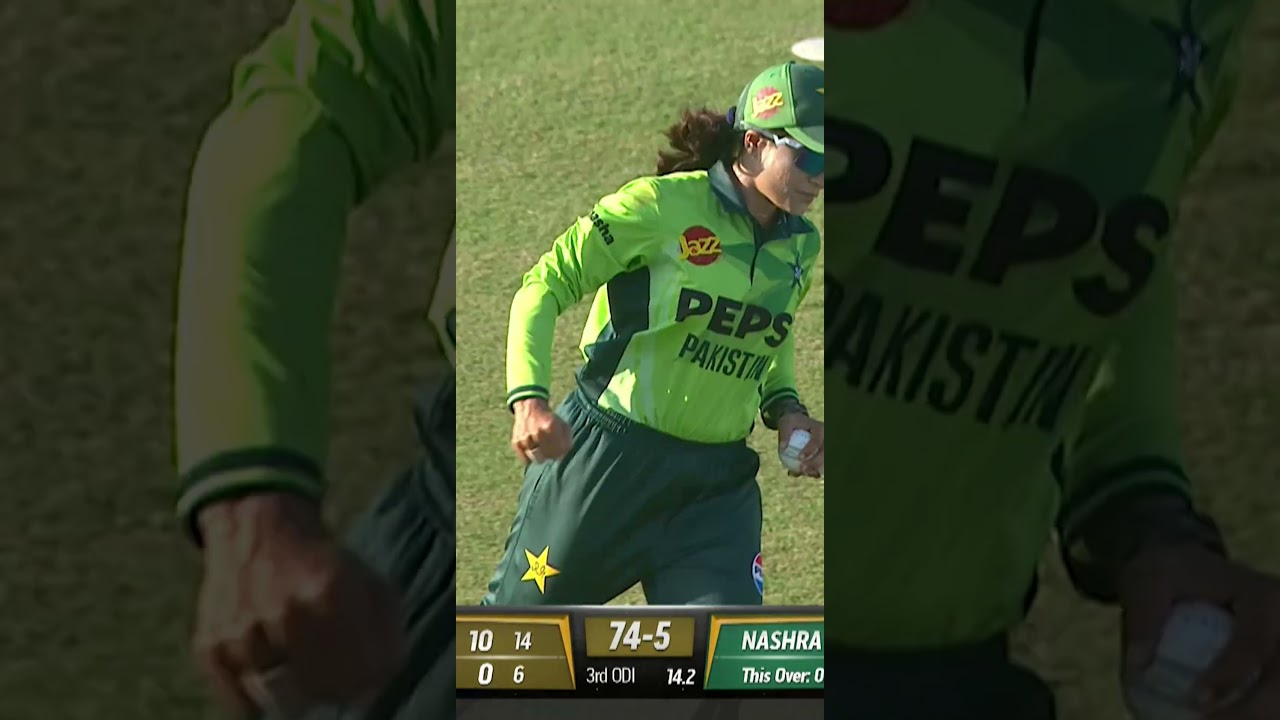 Nashra Sundhu's Stunning Bowling Spell Secures Her 4th Wicket! 🔥