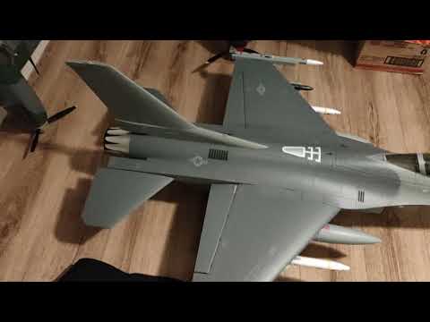 eflite f-16 80mm edf jet