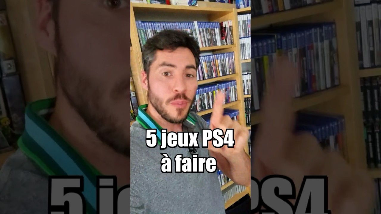 Top 5 Jeux PS4 à ne pas manquer en 2024 🎮