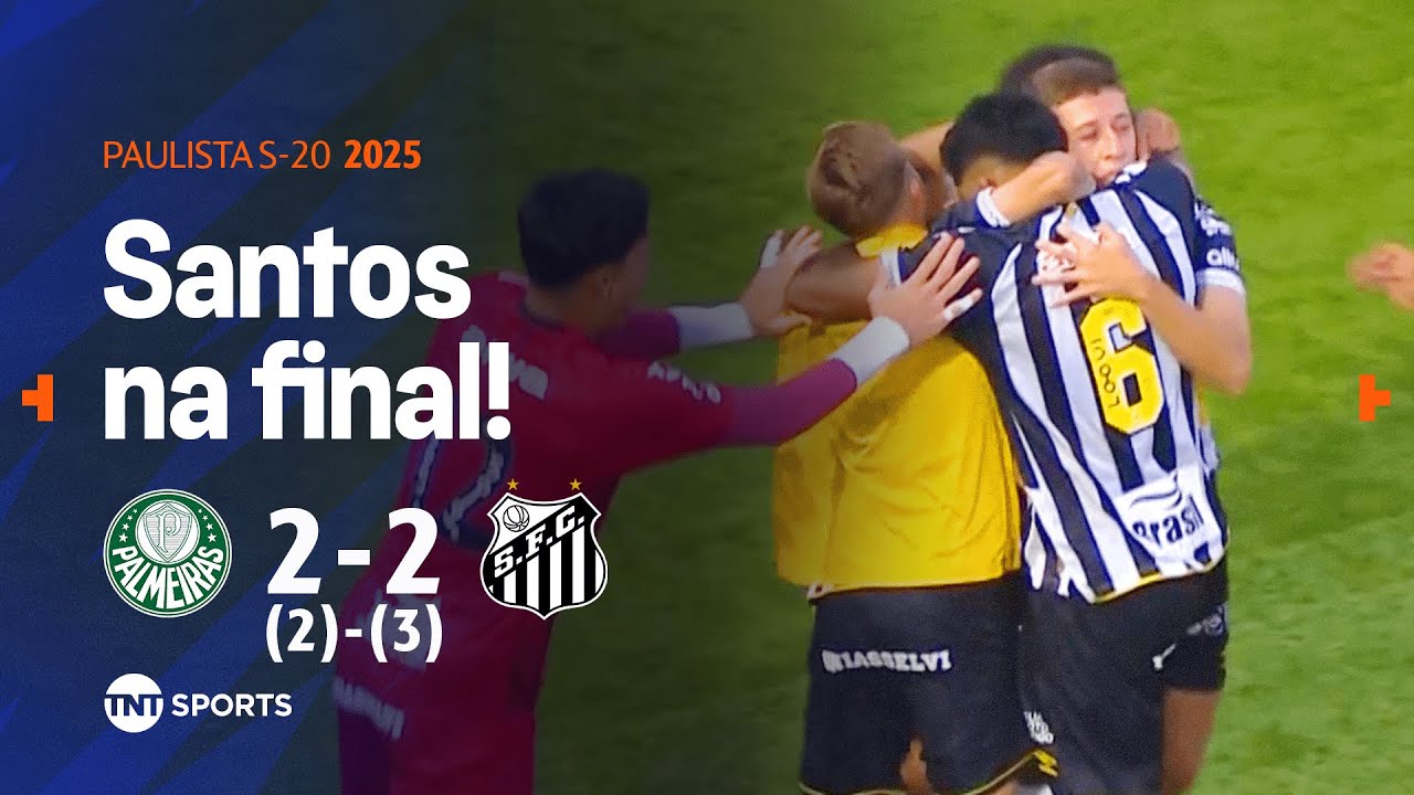 ⚽ Emoção até o final: Santos elimina Palmeiras nos pênaltis e garante vaga na final do Paulistão Sub-20!
