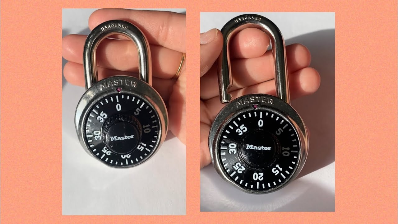 Easy Step-by-Step Guide to Opening a Master Lock ๐