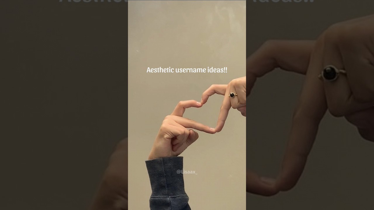 Creative Aesthetic Username Ideas ✨