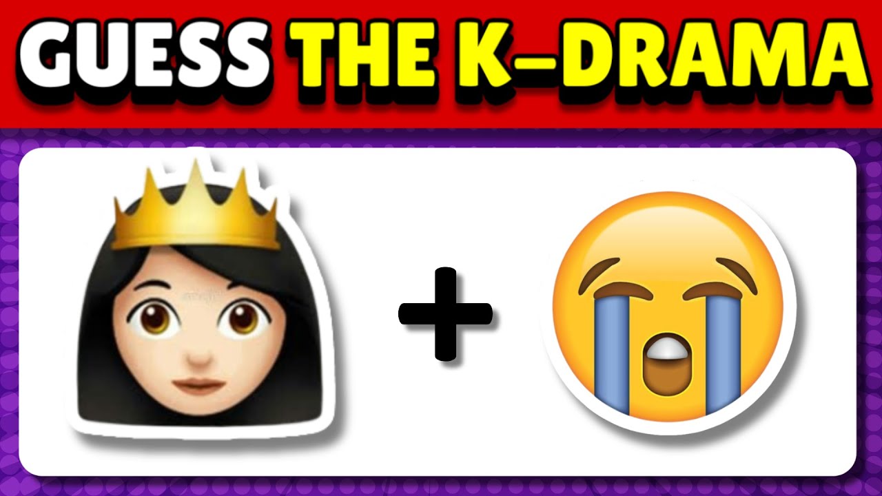 Can You Guess the K-Drama from Emojis? π¬ Fun Emoji Puzzle Challenge