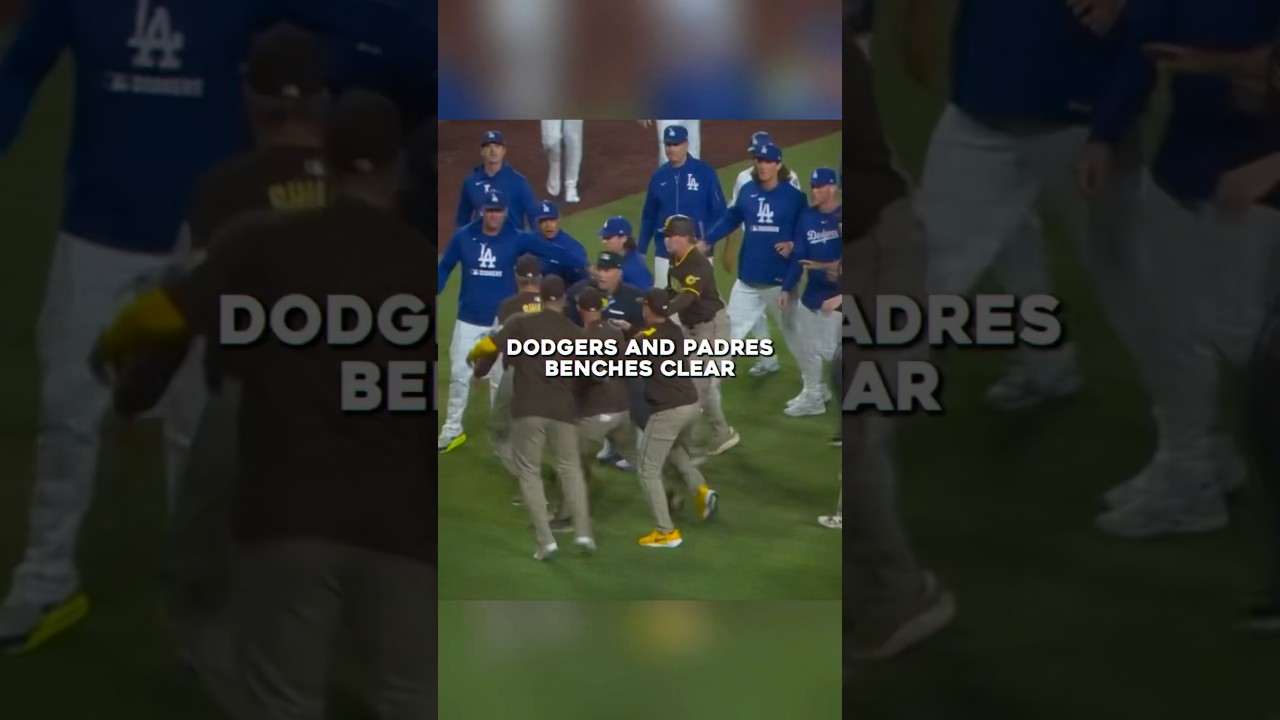 Intense Dodgers vs Padres Showdown! Ohtani Hit Twice in Heated Battle ⚾️